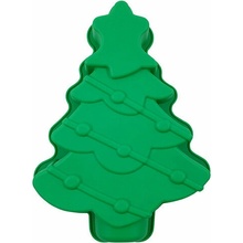 Altom silikónová forma Vianočný stromček 30x21,5x4cm zelená