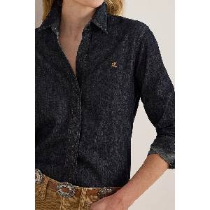 Ralph Lauren риза дамска от деним (200B20825)