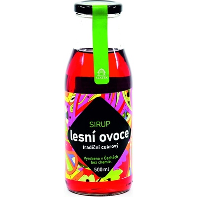 Hradecké Delikatesy Sirup z lesního ovoce 500 ml