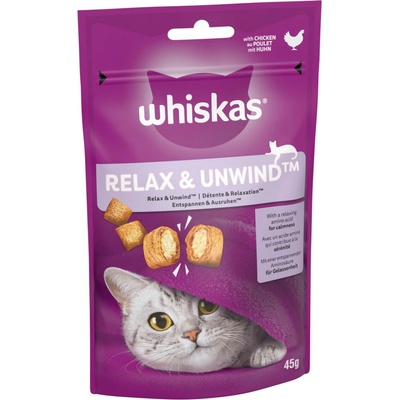 Whiskas Relax & Unwind kuřecí 8 x 45 g