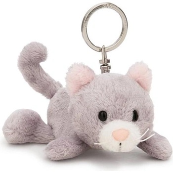 NICI ключодържател Котка сива 10см, лежаща green