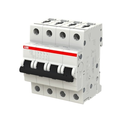 ABB Автоматичен прекъсвач S204 4P 32A крива С 6kA - 2CDS254001R0324 (2CDS254001R0324)