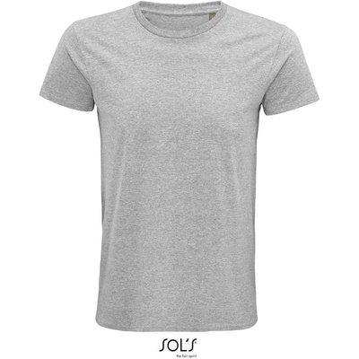 Sol's Pioneer Men pánske tričko sivé mel.