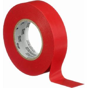 3M Червена изолационна лента - 15 mm x 10 m (1500R-15-Q)