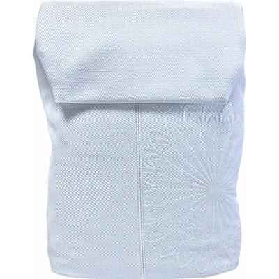 Tapple Šedomodrý texturovaný s ornamenty Cora 16 l