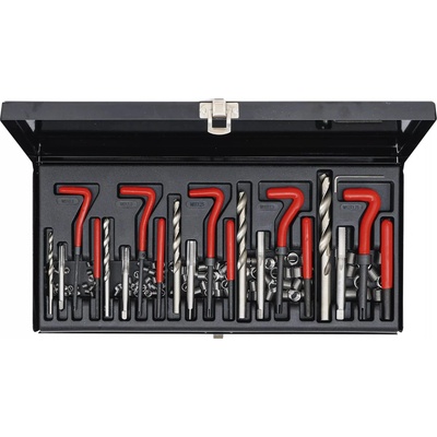 BGS 19500 Kraftmann - sada 130 dílů pro opravy závitů M5 ÷ M12
