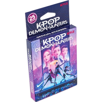 KPop Demon Hunters samolepky
