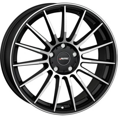 AUTEC LAMERA 8x18 5x100 ET40 matt black polished