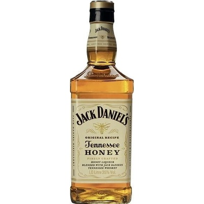 Jack Daniel's Honey 35% 1 l (dárkové balení ponožky)