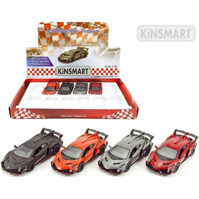 Kinsmart Lamborghini Veneno oranžové 1:36