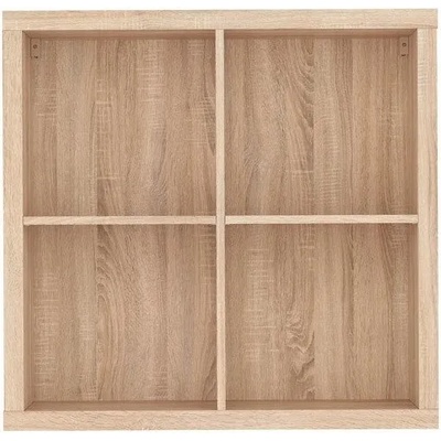 Black Red White Етажерка Nepo SFW/8/8, Дъб сонома