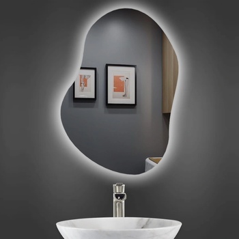 Lidiya Mirror Огледало за баня LED осветление LM Shadow Gaze 600×600мм