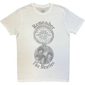 The Beatles Remember White M Риза (BEATTEE336MW02)