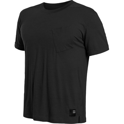 Sensor Merino air traveller pánské triko kr.rukáv černá