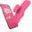 EasyConnect Panty Vibrator Zara App-Controlled Pink