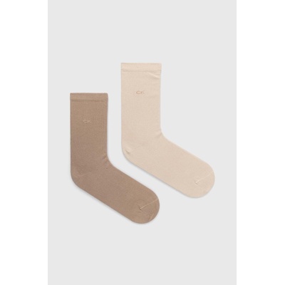 Calvin Klein Чорапи Calvin Klein (2 броя) в бежово (701218769.NOS)