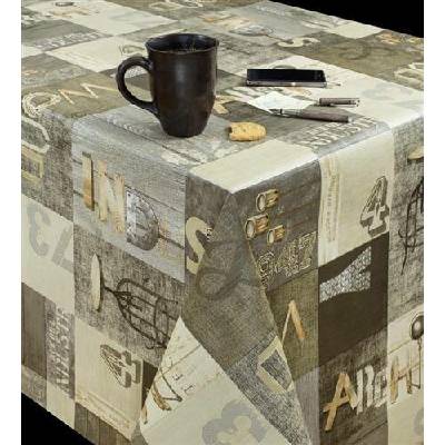 Impol Trade Ubrus PVC 6733620 Industrial hnědý 20 mx140 cm