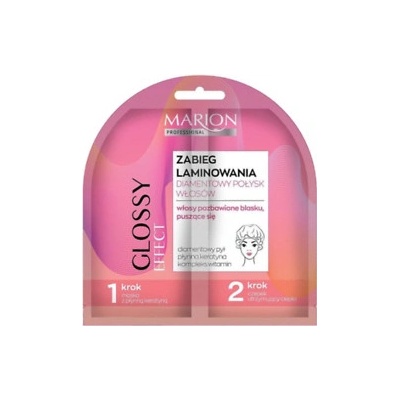 Marion Laminating mask laminovací maska na vlasy pro diamantový lesk 2 x 10 ml
