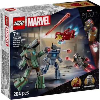 LEGO® Marvel - Iron Man & War Machine vs. Hammer Drones (76320)