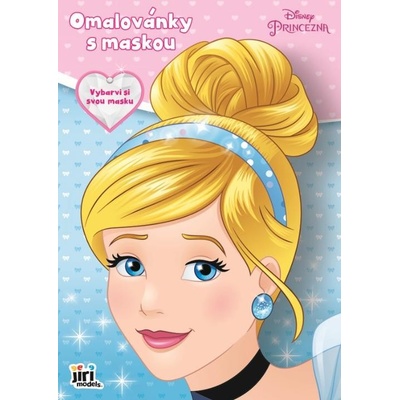 Jiri Models Omalovánka s maskou Disney Princezny