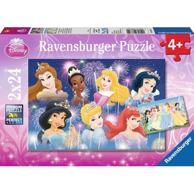 Ravensburger 111993 Okouzlující princezny 2 x 24 dílků