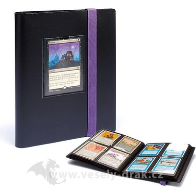 Leuchtturm TCG 4-Pocket Slim Small Black album na 160 kariet