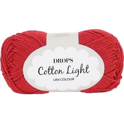 Příze DROPS Cotton light 47 - karmínová