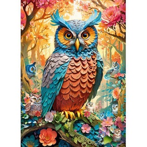 Cherry Pazzi - Puzzle Quilled Owl - 1 000 piese
