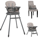 Lorelli Столче за хранене 3 в 1 Lorelli - Siesta, Beige Leather (10100532507) - baby