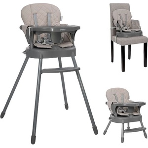 Lorelli Столче за хранене 3 в 1 Lorelli - Siesta, Beige Leather (10100532507) - baby