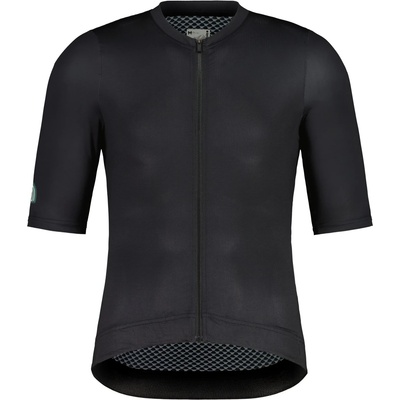 Maloja Мъжка фланелка с къс ръкав за колоездене Maloja PetryM. Cycling jersey - Deep Black (056-4232-0112)