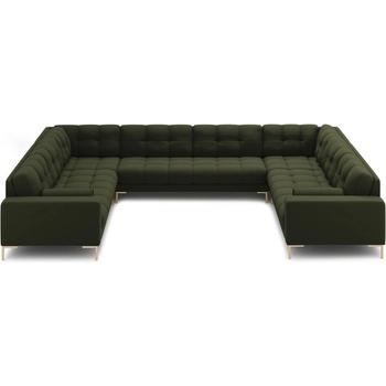 Cosmopolitan Design Зелен ъглов диван ("U" форма) Bali - Cosmopolitan Design (COS_UC_170_E1_BALI7)