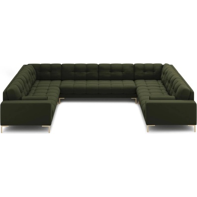 Cosmopolitan Design Зелен ъглов диван ("U" форма) Bali - Cosmopolitan Design (COS_UC_170_E1_BALI7)