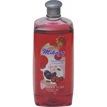 Mika Mikano Beauty Cherry & Plum tekuté mýdlo 1 l