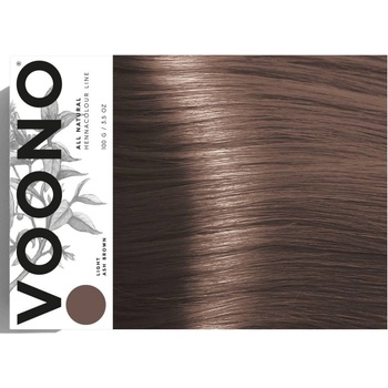 Voono Henna na vlasy LIGHT ASH BROWN 100 g