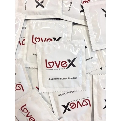 Lovex 20 бр. задържащи релефни презервативи Lovex 3-in-1 - насипни