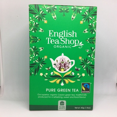 English Tea Shop ZELENÝ ČAJ BIO A FAIRTRADE MANDALA 20 s.