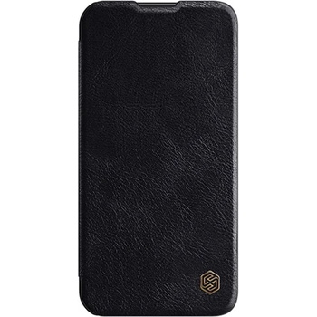 Nillkin Кожен кейс Nillkin Qin Pro Leather за iPhone 14 Pro (черен) (KXG0037140)