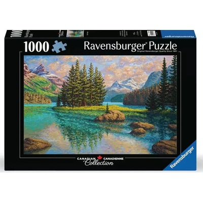 RAVENSBURGER Canadian Collection Duch rieky Maligne 1000 dielov