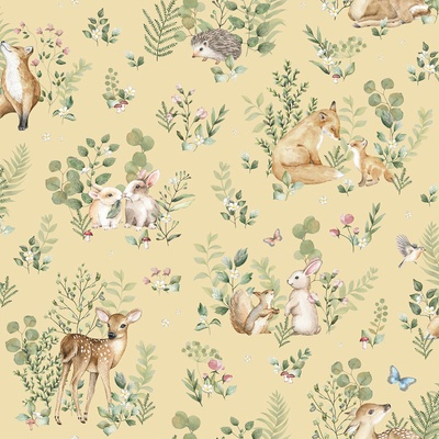 ICH Wallcoverings 972-2 Dětská vliesová tapeta na zeď Mika, rozměry 0,53 x 10,05 m