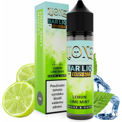 Zeus Juice Lions Barliq S & V Lemon Lime Mint 10 ml