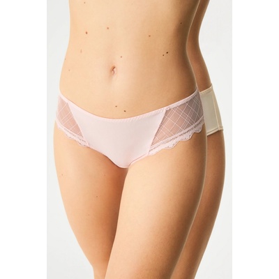 Dorina 2PACK Klasické nohavičky Imani béžovo-ružová