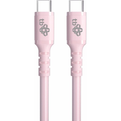 TB Touch AKTBXKUCCZEL10P USB C - USB C 60W, 1m, růžový