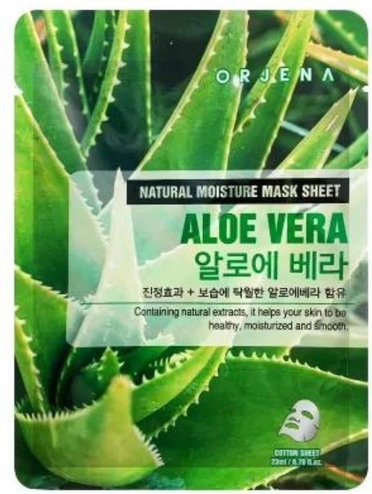 ORJENA Natural Moisture Mask Sheet - Aloe Маска за лице дамски 23ml