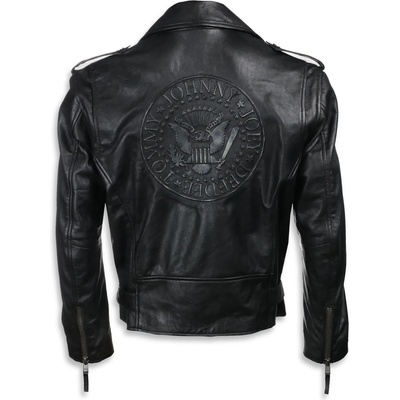 NNM Мъжко (байкерско) яке Ramones - ЧЕРЕН - EMPB-18-MSJ-06