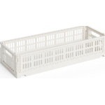 Hay Colour Crate Mini Oblong Кош за съхранение, приглушено бяло (AE358-B008-AB90)