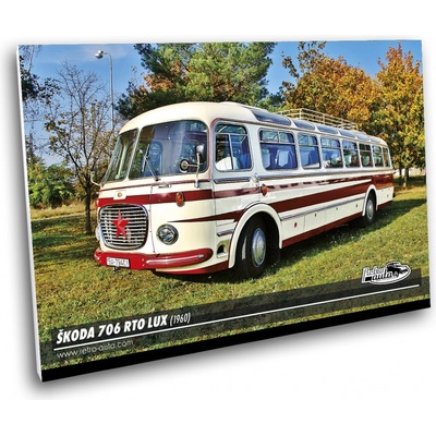 Obraz č. 10 - ŠKODA 706 RTO LUX (1960) 100 x 70 cm