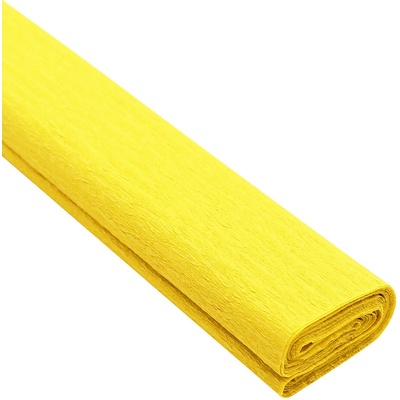 Krepový papier JUNIOR - žltý 04