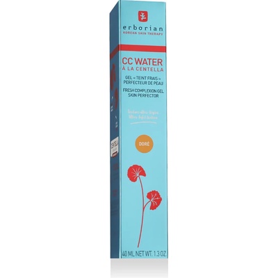 Erborian CC Water Fresh Complexion Gel Skin Perfector CC крем за жени 40 ml нюанс Doré
