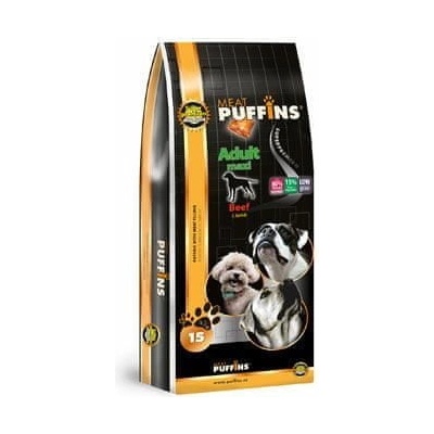 Puffins Adult Maxi Beef 15 kg